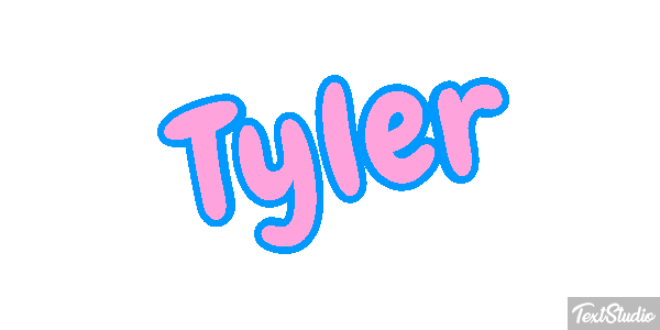 Tyler Effet de texte