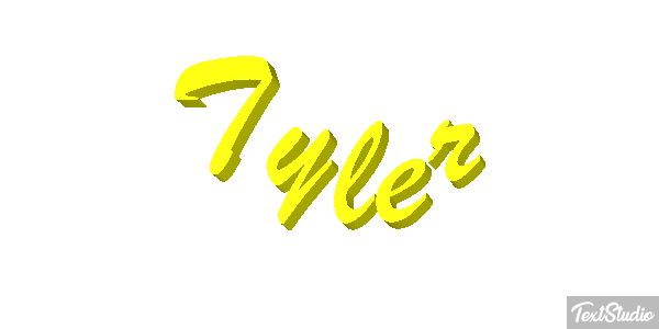Tyler Effet de texte