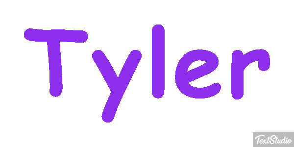 Tyler Effet de texte