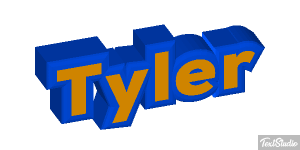 Tyler Effet de texte