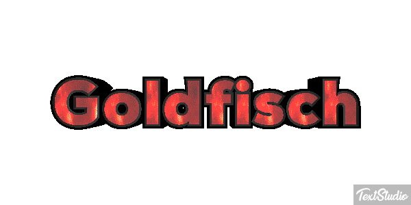 Goldfisch Effet de texte