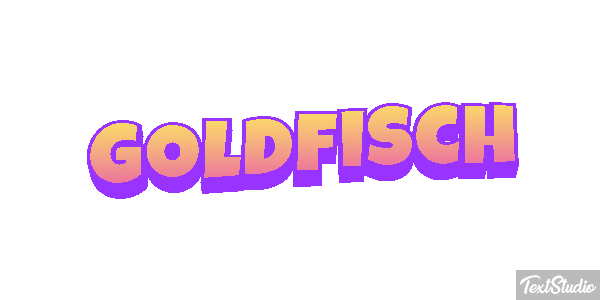 Goldfisch Effet de texte