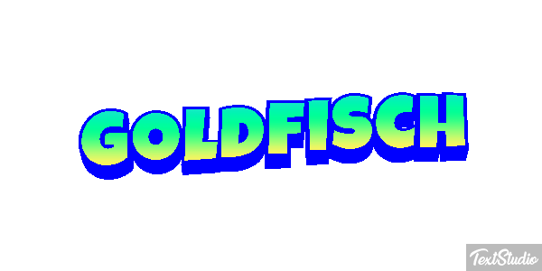 Goldfisch Effet de texte