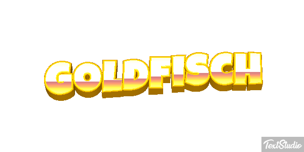 Goldfisch Effet de texte