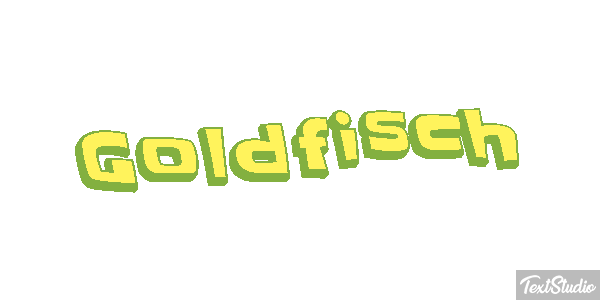 Goldfisch Effet de texte