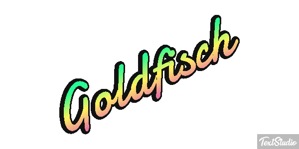 Goldfisch Effet de texte
