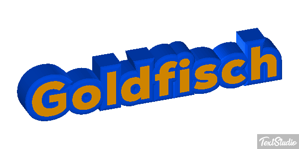 Goldfisch Effet de texte