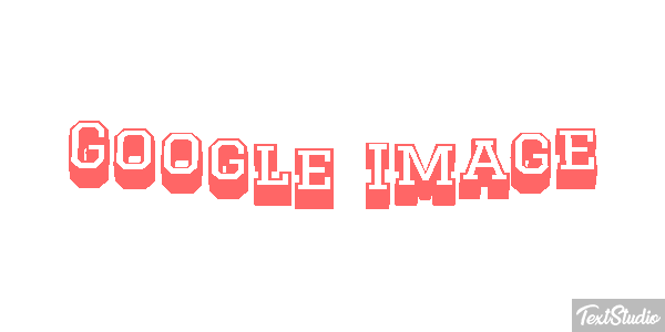 Google Image Tekst effect