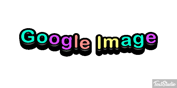 Google Image Tekst effect