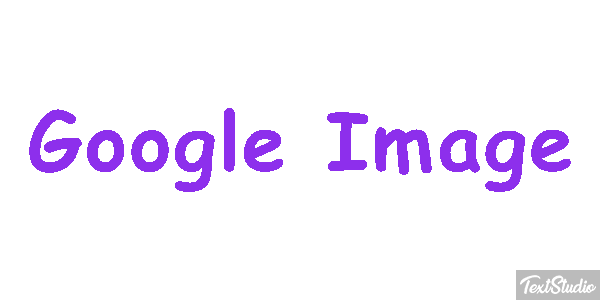 Google Image Tekst effect