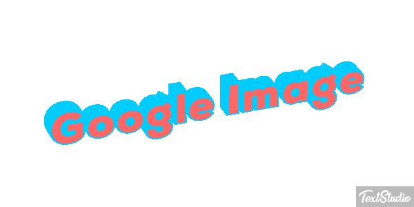 Google Image Tekst effect