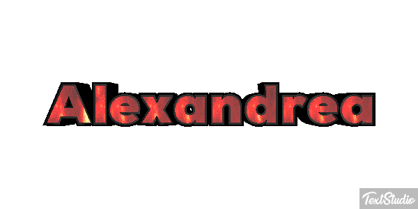 Alexandrea Text effect