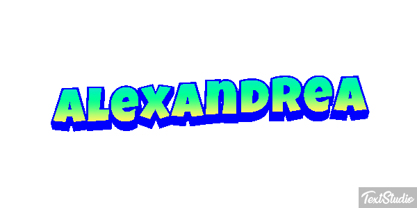 Alexandrea Text effect