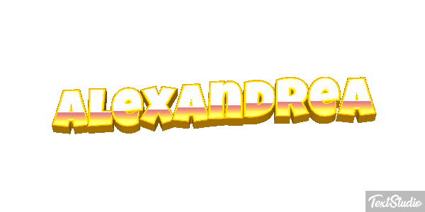 Alexandrea Text effect