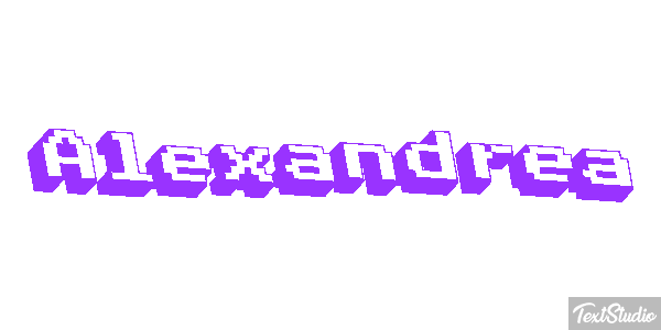 Alexandrea Text effect