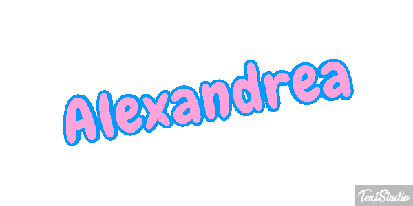 Alexandrea Text effect