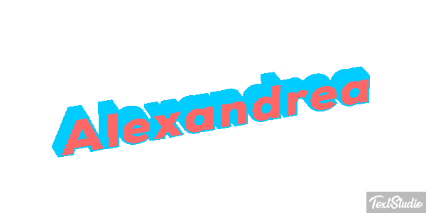 Alexandrea Text effect
