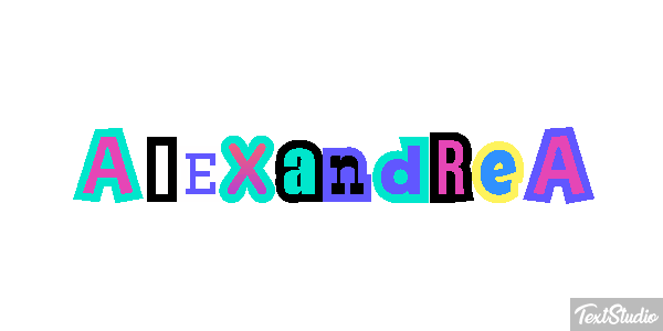 Alexandrea Text effect