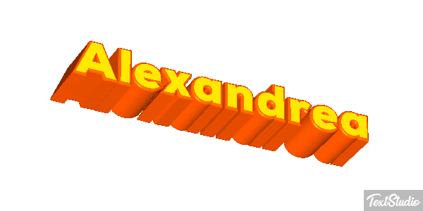 Alexandrea Text effect