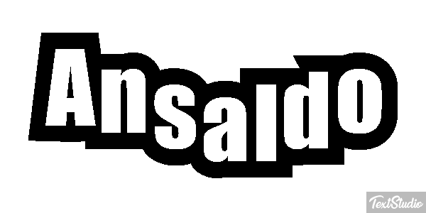 Ansaldo Efecto de texto