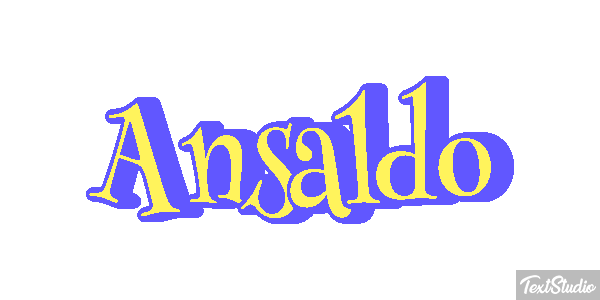 Ansaldo Efecto de texto