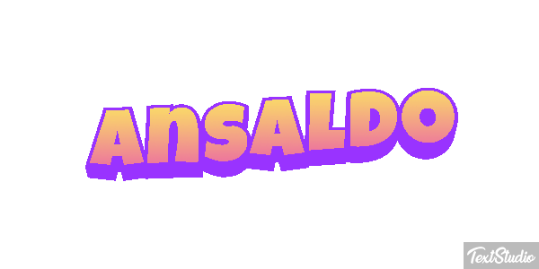 Ansaldo Efecto de texto