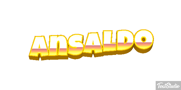 Ansaldo Efecto de texto