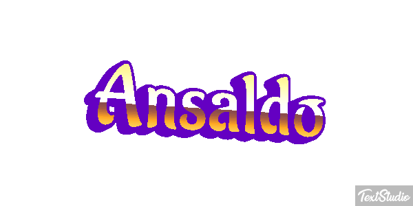 Ansaldo Efecto de texto