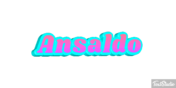 Ansaldo Efecto de texto