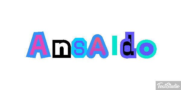 Ansaldo Efecto de texto