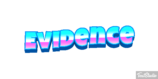 Evidence Efecto de texto