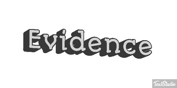 Evidence Efecto de texto