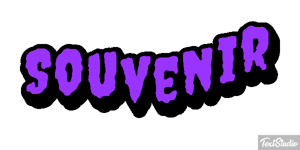 Souvenir Effet de texte