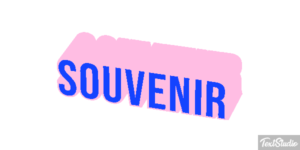 Souvenir Effet de texte