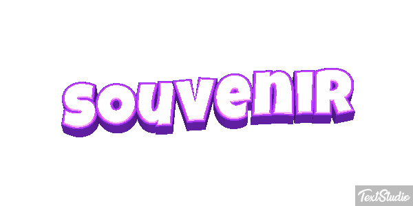 Souvenir Effet de texte
