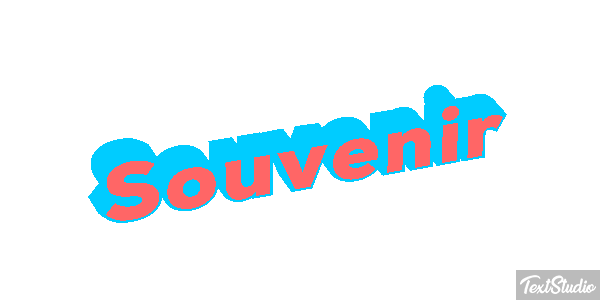 Souvenir Effet de texte