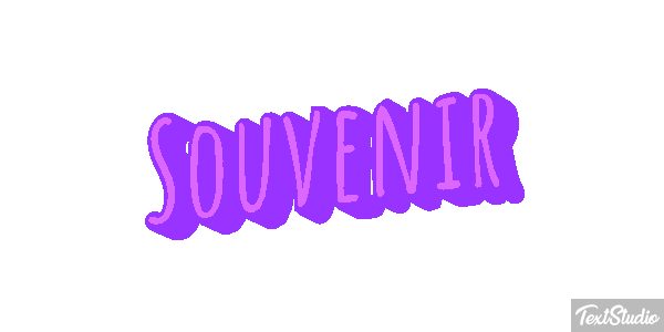 Souvenir Effet de texte