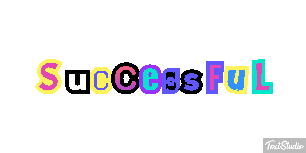 Successful Effet de texte