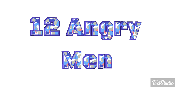 12 Angry Men テキスト効果