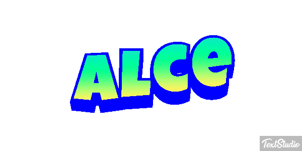 Alce Effetto testo