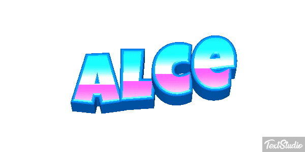 Alce Effetto testo