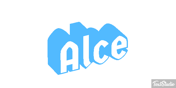 Alce Effetto testo