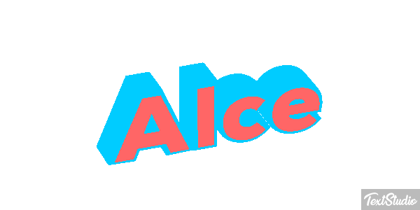 Alce Effetto testo
