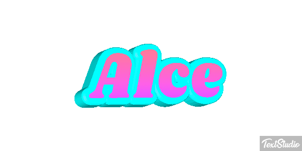 Alce Effetto testo