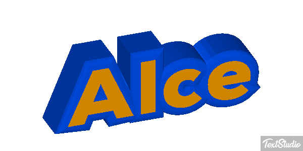 Alce Effetto testo
