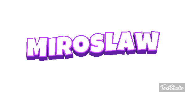 Mirosław テキスト効果