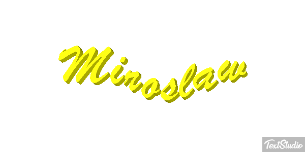 Mirosław テキスト効果