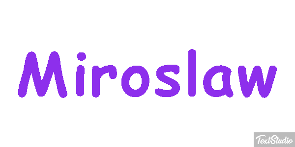 Mirosław テキスト効果