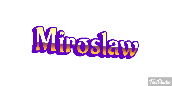 Mirosław テキスト効果