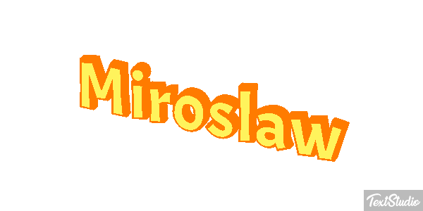 Mirosław テキスト効果